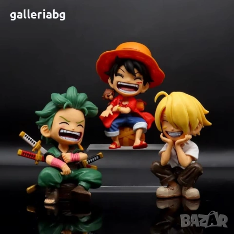 Мини фигурка Luffy – One Piece стил, 12 см (Chibi), снимка 3 - Колекции - 53940132