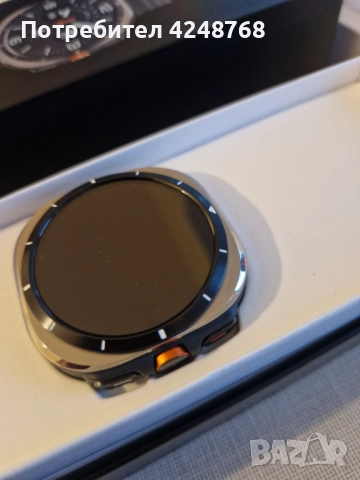 С ГАРАНЦИЯ! Samsung Galaxy Watch Ultra Grey, снимка 4 - Смарт гривни - 52548082