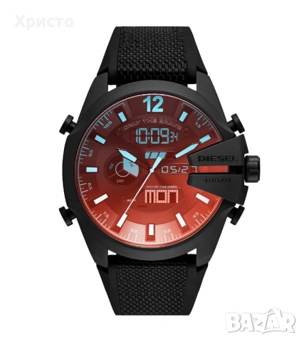 Мъжки часовник DIESEL Mega Chief DZ4548 , снимка 8 - Мъжки - 53651194