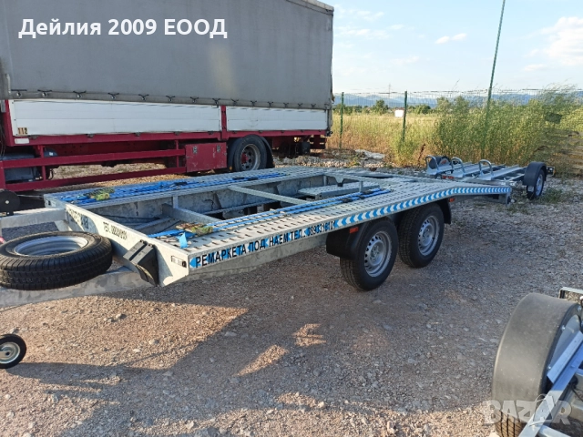 Автоплатформи / платформи / ремаркета под наем / Транспорт, снимка 14 - Ремаркета - 52563911