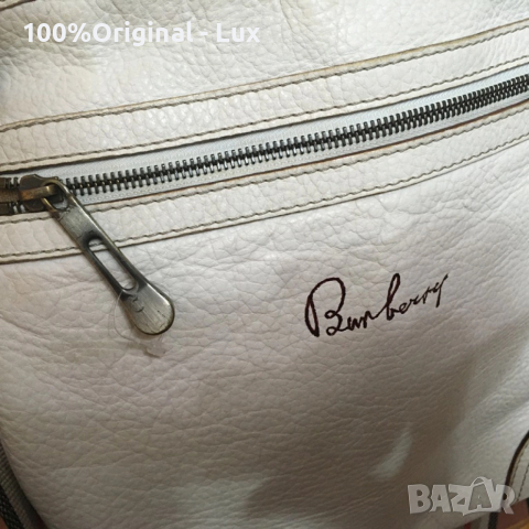 BURBERRY-Оргинал-100%.ЕСт.кожа!, снимка 15 - Чанти - 52867543