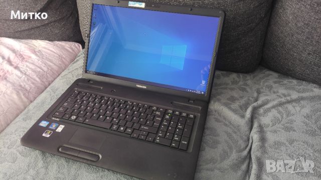 Лаптоп TOSHIBA SATELLITE C670-15W , снимка 1