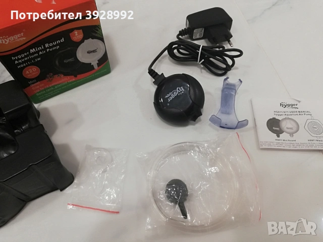 Ултратиха мини помпа за аквариум Hygger, снимка 3 - Оборудване за аквариуми - 53566993