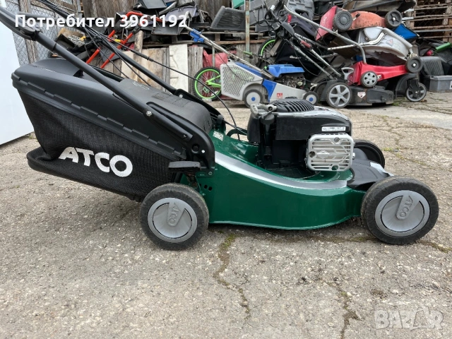 15: Самоходна моторна косачка ATCO 5.6 hp, снимка 4 - Градинска техника - 54103632