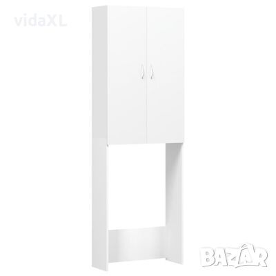 vidaXL Шкаф за пералня, бял, 64x25,5x190 см(SKU:808413, снимка 1 - Шкафове - 46023647