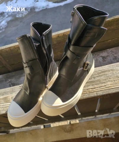 Дамски високи кецове , снимка 3 - Кецове - 53874029