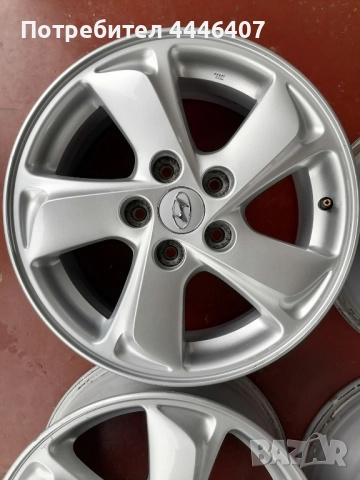 Оригинални джанти 16" 5х114.3 Hyundai, снимка 6 - Гуми и джанти - 52346693