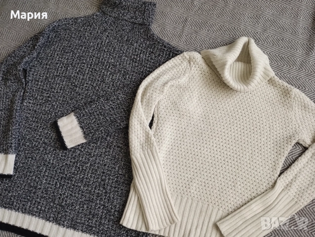 НМ, Zara блузки плетиво размер С, снимка 3 - Блузи с дълъг ръкав и пуловери - 52719830