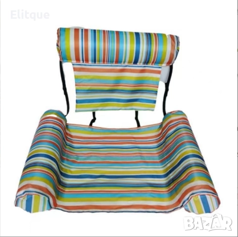 Сгъваем надуваем плаващ диван с двойна облегалка , снимка 13 - Други стоки за дома - 52905960