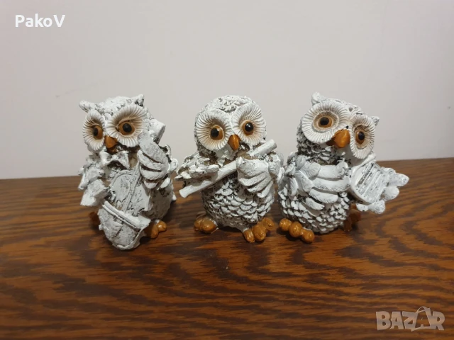 Статуетки "Сови музиканти"