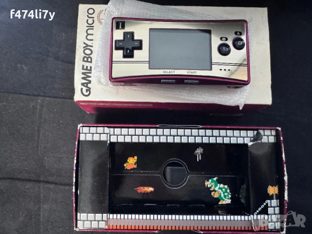 GameBoy micro 20th Happy Mario, снимка 3 - Nintendo конзоли - 53998277