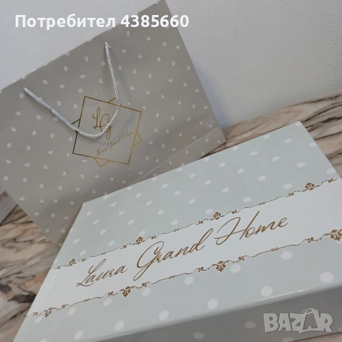 Луксозно спално бельо с подаръчна чантичка, снимка 6 - Спално бельо - 53283399
