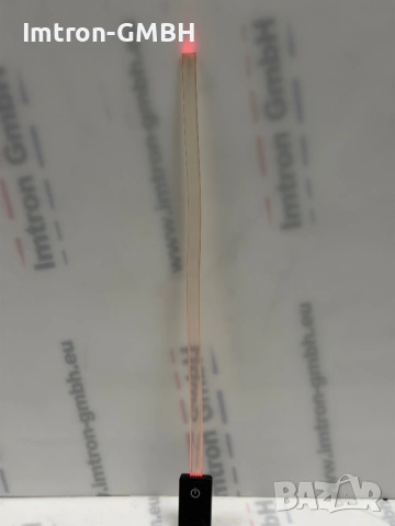 Част от светещ  повод за куче