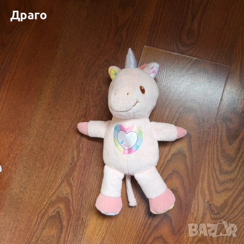 Еднорог музикален запазен, работи с батерии