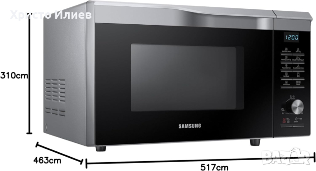 Микровълнова фурна Samsung конвекционна печка с реотан 2100W 28 L, снимка 8 - Микровълнови - 44973734