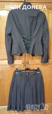 Уникален Костюм CAMAIEU Франция ! НОВ!, снимка 10 - Костюми - 54235339