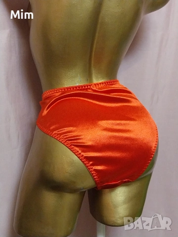 XL Червена сатенена бикина , снимка 2 - Бельо - 53613731