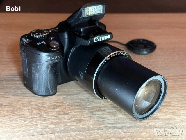 Canon PowerShot SX510 HS Wi-Fi, снимка 14 - Фотоапарати - 53621125
