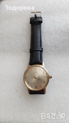 Мъжки златен часовник Тисот(Tisot) злато 375/в 14карата 8,35 грама-1110 лв злато