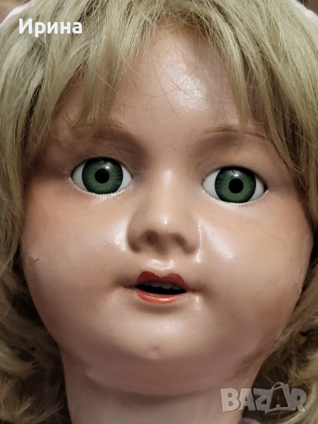 Антична кукла от композит 1940-50 г, 67 см.
