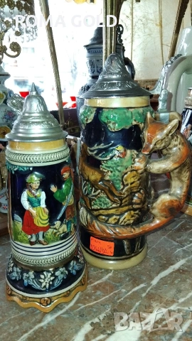 Колекционерски немски халби и бутилки., снимка 4 - Други ценни предмети - 54038346