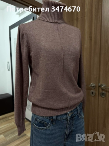 Дамски пуловер, размер S-M, употребяван., снимка 2 - Блузи с дълъг ръкав и пуловери - 52146789