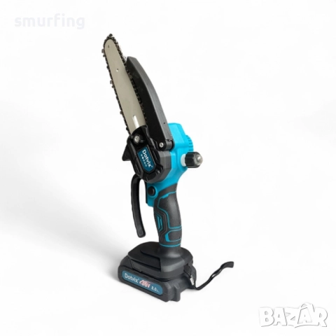 3в1 Акумулаторна Лозарска Ножица и Трион с Омасляване и телескопичен прът 36V 8AH - Dotvix, снимка 2 - Градинска техника - 51818989