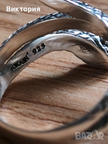 Сребърни бижута 925, снимка 18 - Пръстени - 53826972