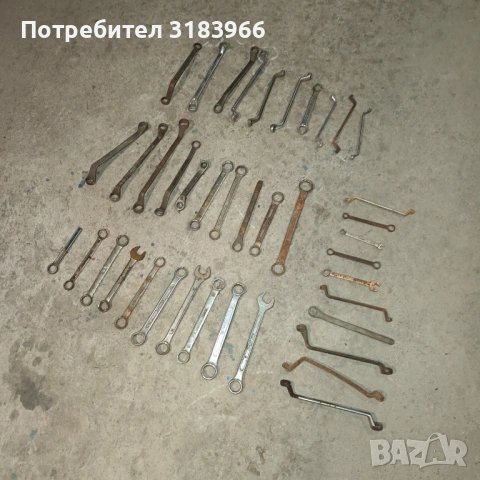 голям лот инструменти. лули и звезди  40 броя ., снимка 11 - Ключове - 53916376