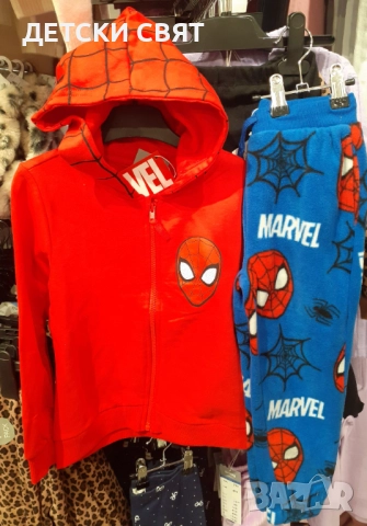 Нови детски дрехи със Спайдърмен 