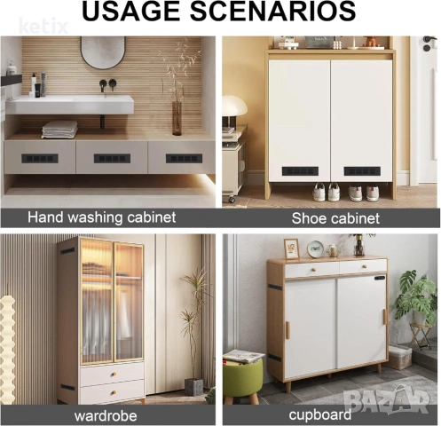 Алуминиева вентилационна решетка,2бр.,20х5см, снимка 3 - Железария - 53084325