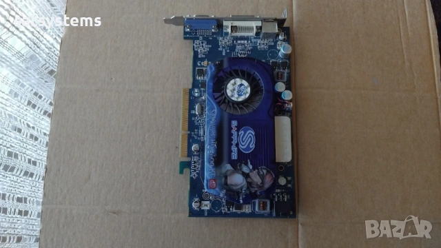 Видео карта AMD Radeon Sapphire HD 2600 XT 256MB GDDR3 128bit AGP, снимка 6 - Видеокарти - 53687785