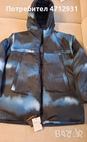 Ново!Двулицево детско зимно яке Nukutavuke, размер 160, снимка 4 - Детски якета и елеци - 53219510