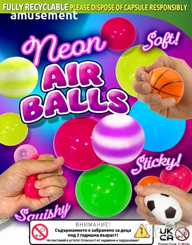 Капсули с играчки за вендинг машина за топчета 65 мм, снимка 1