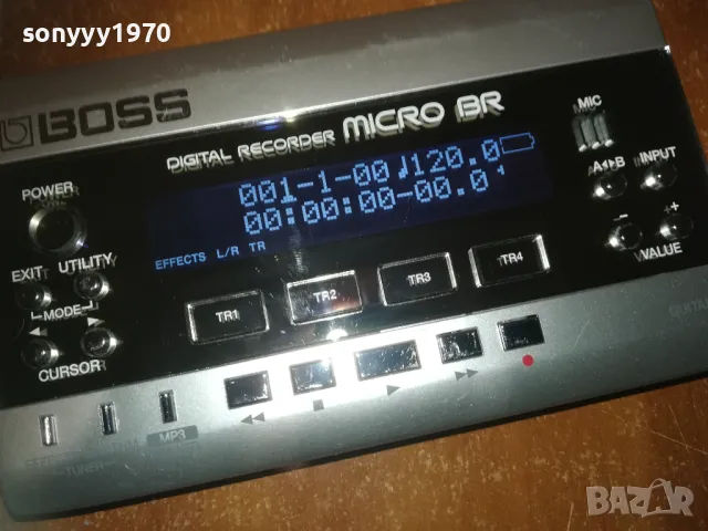 BOSS DIGITAL RECORDER MICRO BR 0510241317, снимка 8 - Ресийвъри, усилватели, смесителни пултове - 47470451