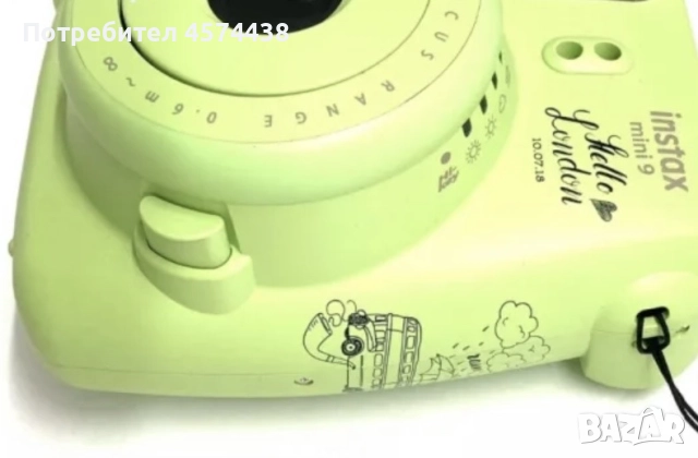 Дизайнерска Bulgari Моментна Камера/ Фотоапарат Fujifilm Instax, снимка 5 - Камери - 52186542