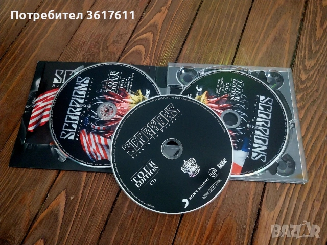 Scorpions CD + 2 DVD специално издание, снимка 4 - CD дискове - 53695091