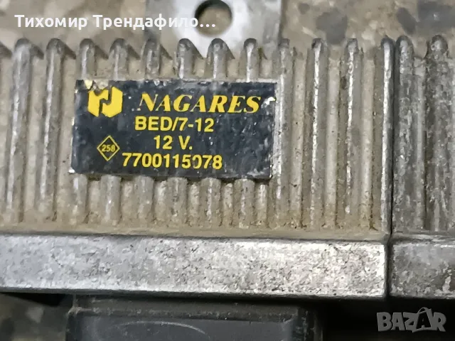 NAGARES  BED/7-12 7700115078 подгревно реле , renault 1.5dci glow plug, снимка 6 - Части - 48072143