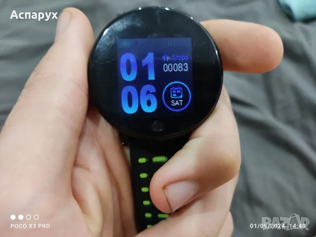 Смарт часовник мъжки, снимка 3 - Смарт часовници - 53258153