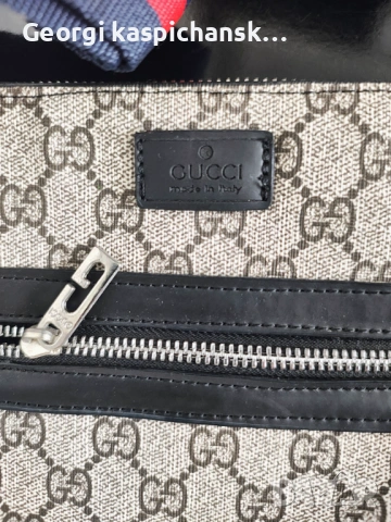 Оригинална чанта Gucci messenger bag , снимка 2 - Чанти - 53876165