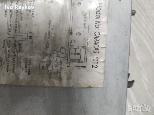 РАДИО BLAUPUNKT CARACAS C12., снимка 5 - Части - 52401372