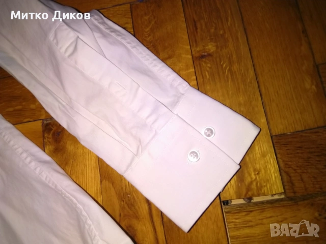 Мъжка риза маркова на Boss №40- М като нова дълъг ръкав, снимка 2 - Ризи - 53235639