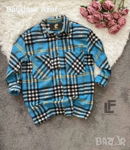 Връхна Риза LFS BestSeller Sky Blue  , снимка 4 - Ризи - 50327446