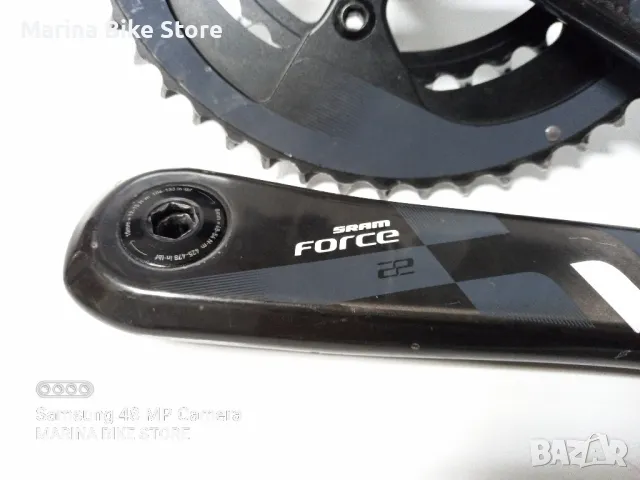 Шосеен курбел SRAM Force 22 GXP 170 мм, снимка 3 - Части за велосипеди - 48440504