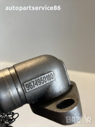 Тръба за EGR клапан за Volvo C30 1.6 TDI (2012) 9674950180, снимка 2 - Части - 54126057
