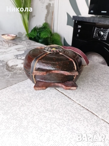 Бъклици,павур ,поставка с чашки, снимка 4 - Бидони, бурета и бъчви - 51269353