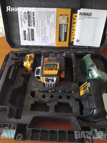 Лазер Dewalt DCE089D1G, снимка 1 - Куфари с инструменти - 48064649