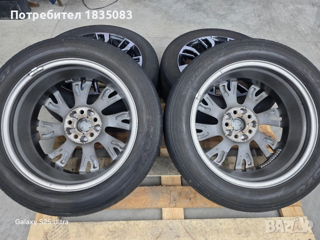 Лети джанти 18ки 5х114.3 Mitsubishi, Citroen, Peugeot + летни гуми 225/55/18 Toyo, снимка 11 - Гуми и джанти - 53139899
