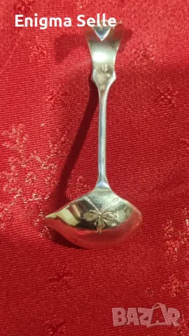 Посребрен мини черпак за сметана/мляко , снимка 6 - Прибори за хранене, готвене и сервиране - 50180518