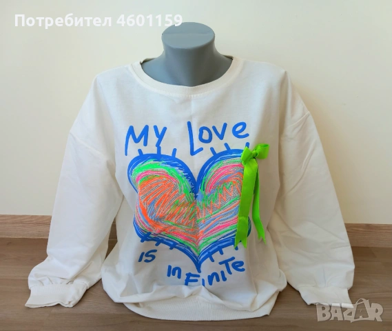 Нова дамска блуза , снимка 3 - Блузи с дълъг ръкав и пуловери - 53742729